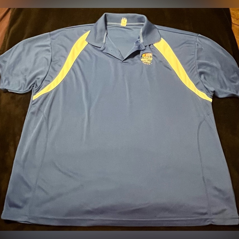 GUC NASCAR Hall of Fame polyester Polo Shirt Men’s 2XL, 1st pic is truest color - Picture 2 of 5